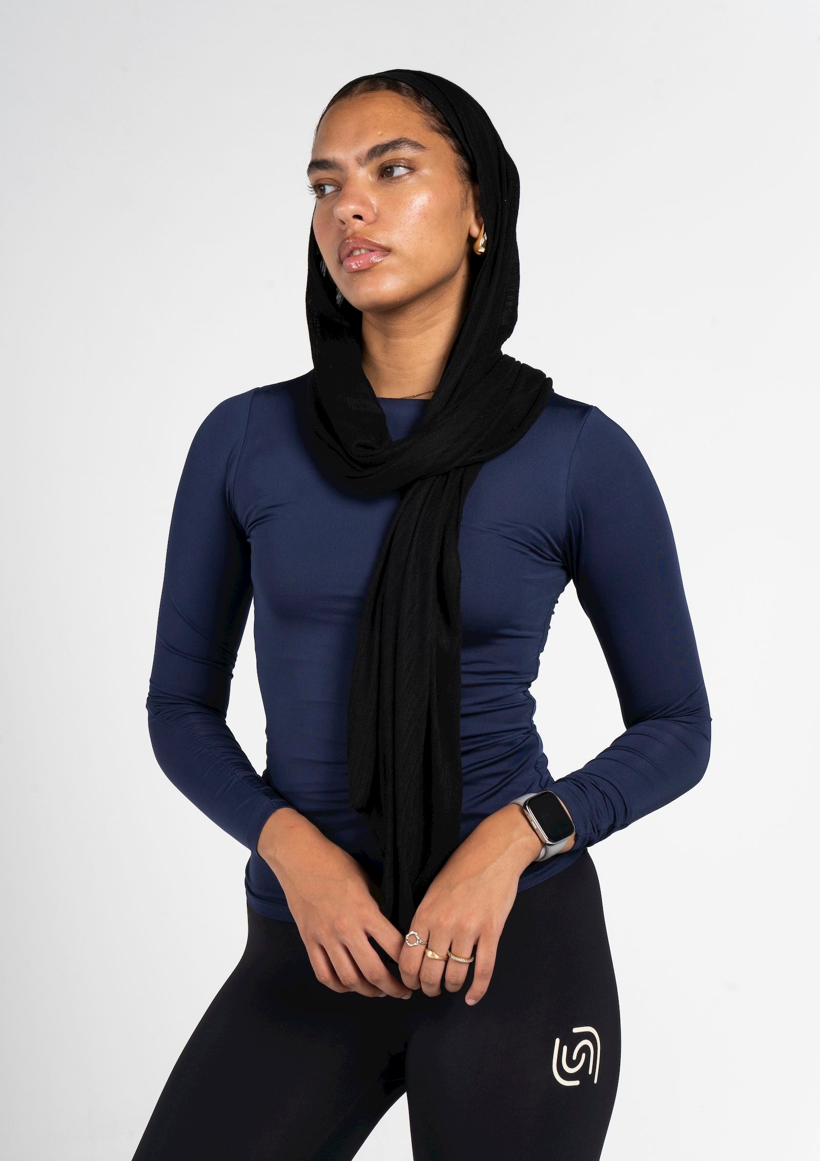 Boat Neck Long Sleeve Top