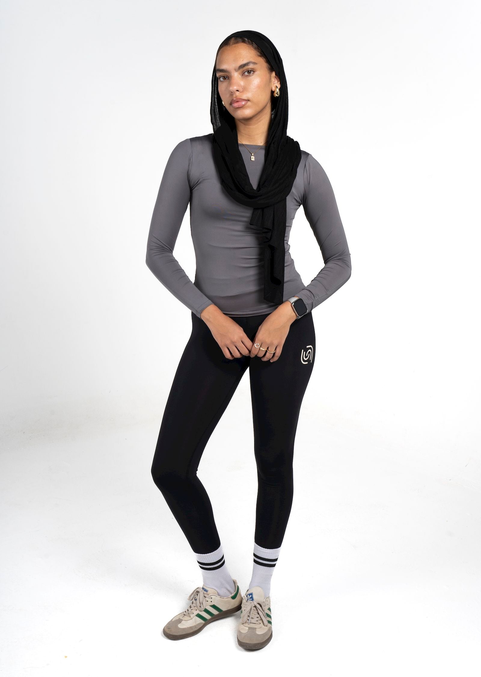 Boat Neck Long Sleeve Top