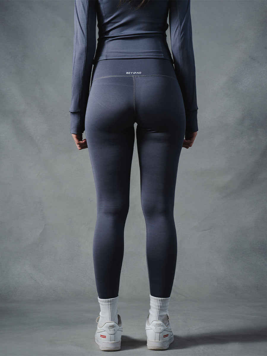 Compression Seamless Leggings - Grey