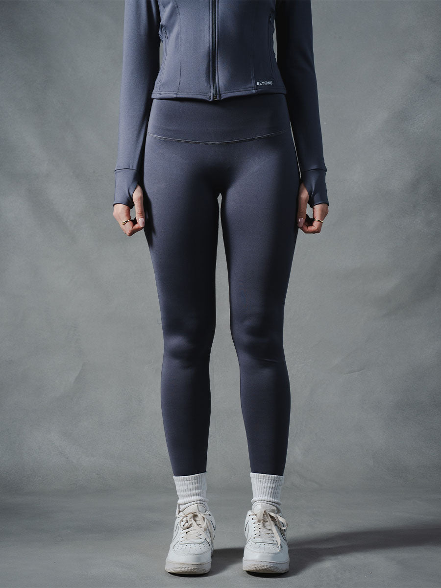 Compression Seamless Leggings - Grey