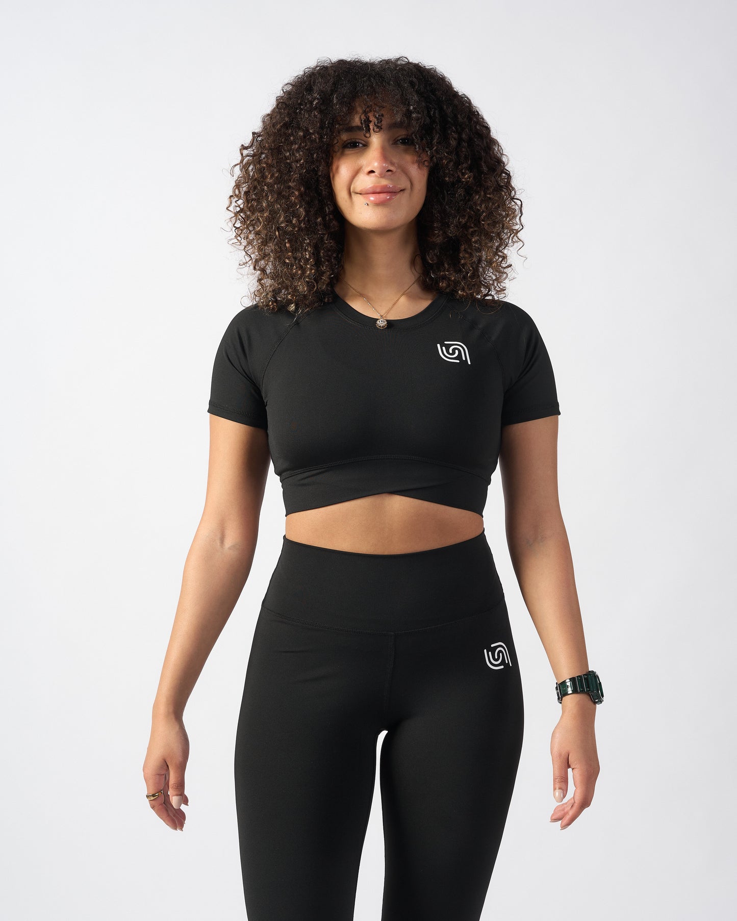 Essential Short Sleeve Crop Top