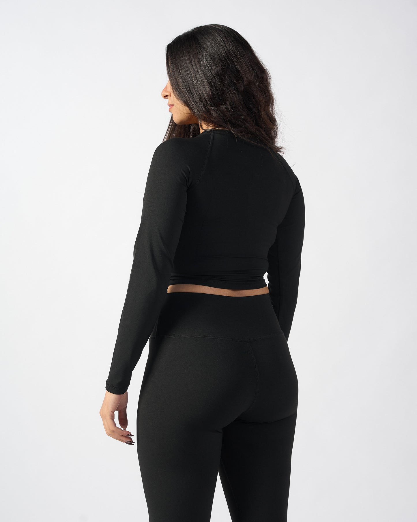 Essential Long Sleeve Crop Top