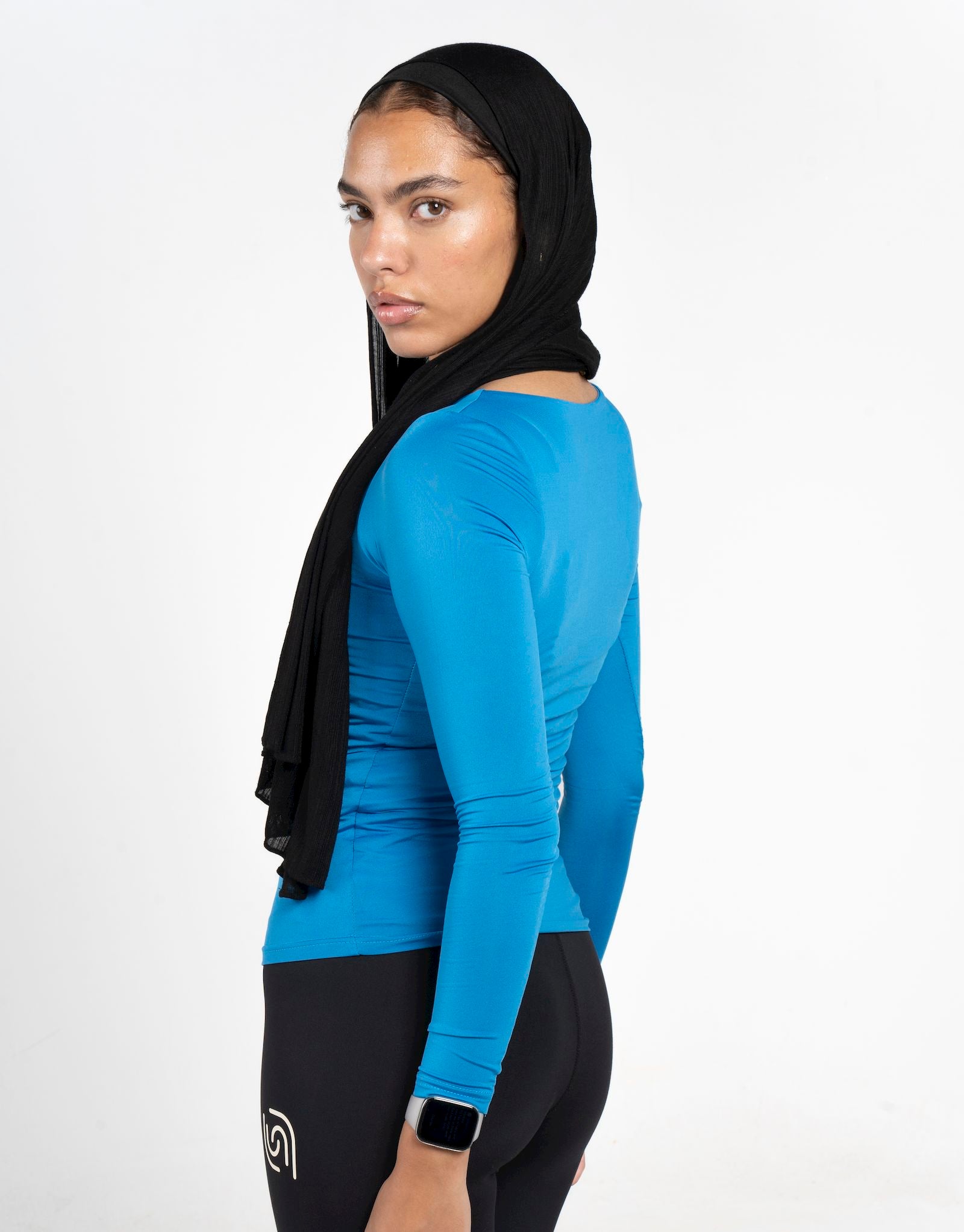 Boat Neck Long Sleeve Top
