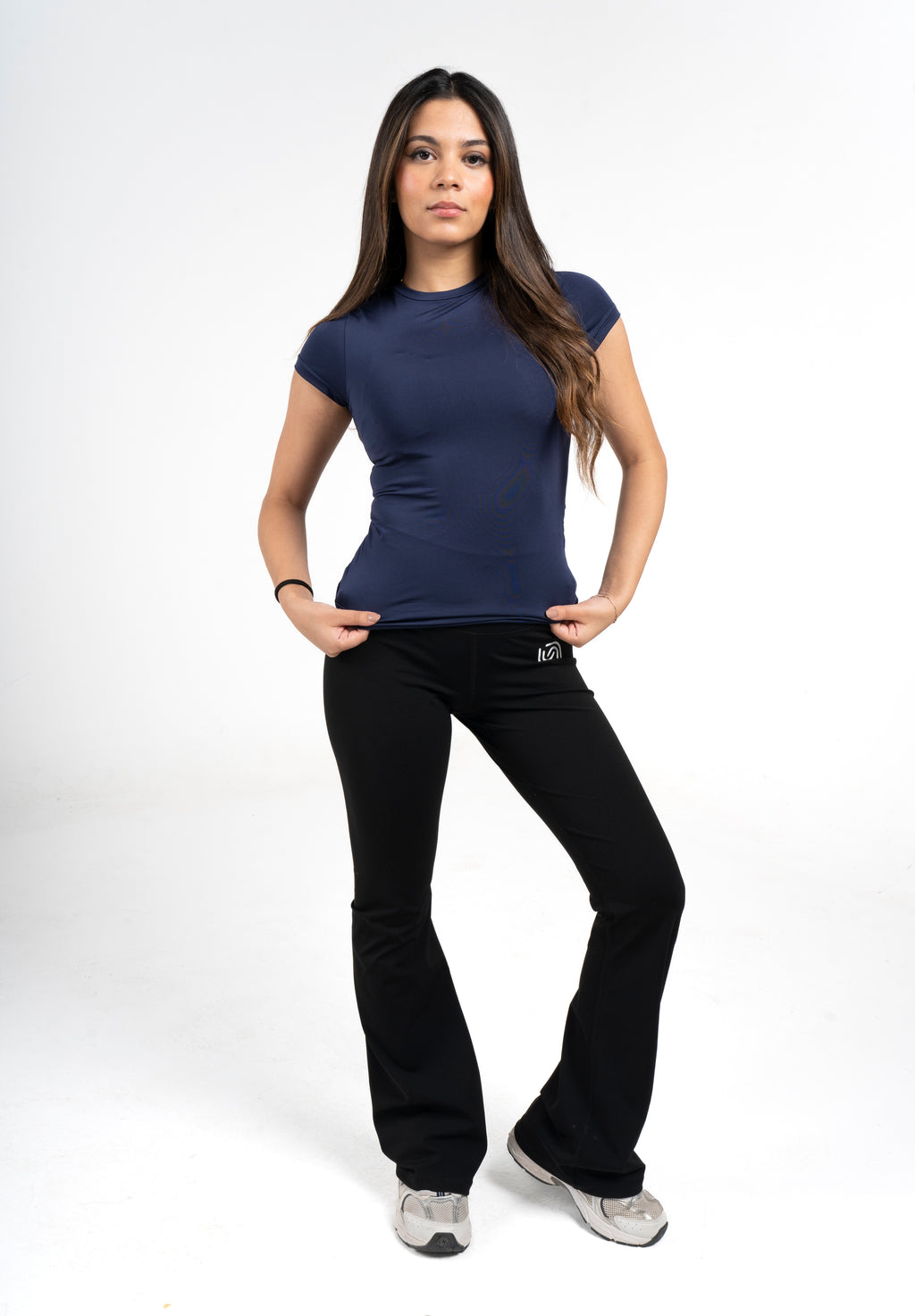 Basic short sleeve top - Navy