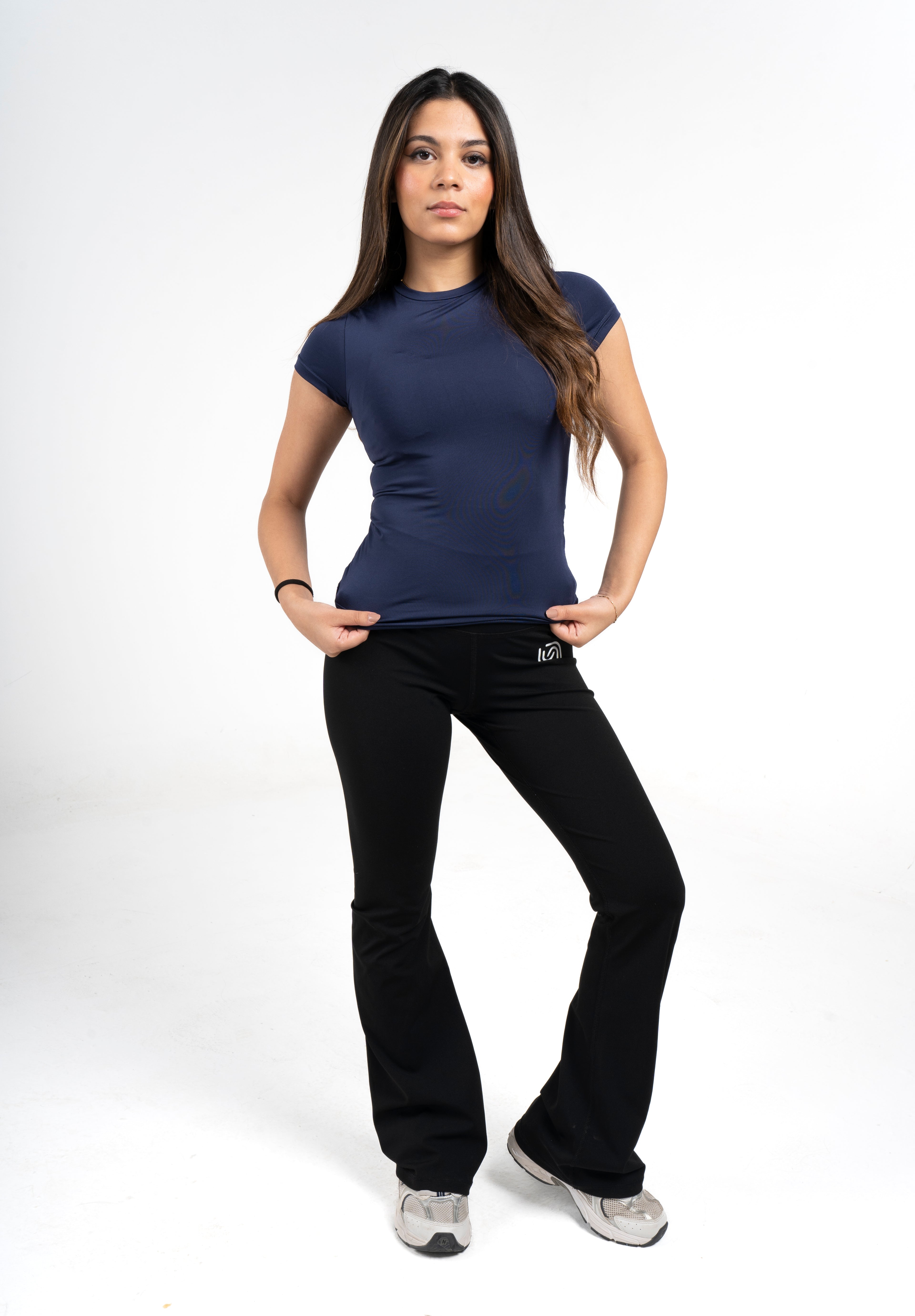 Basic short sleeve top - Navy