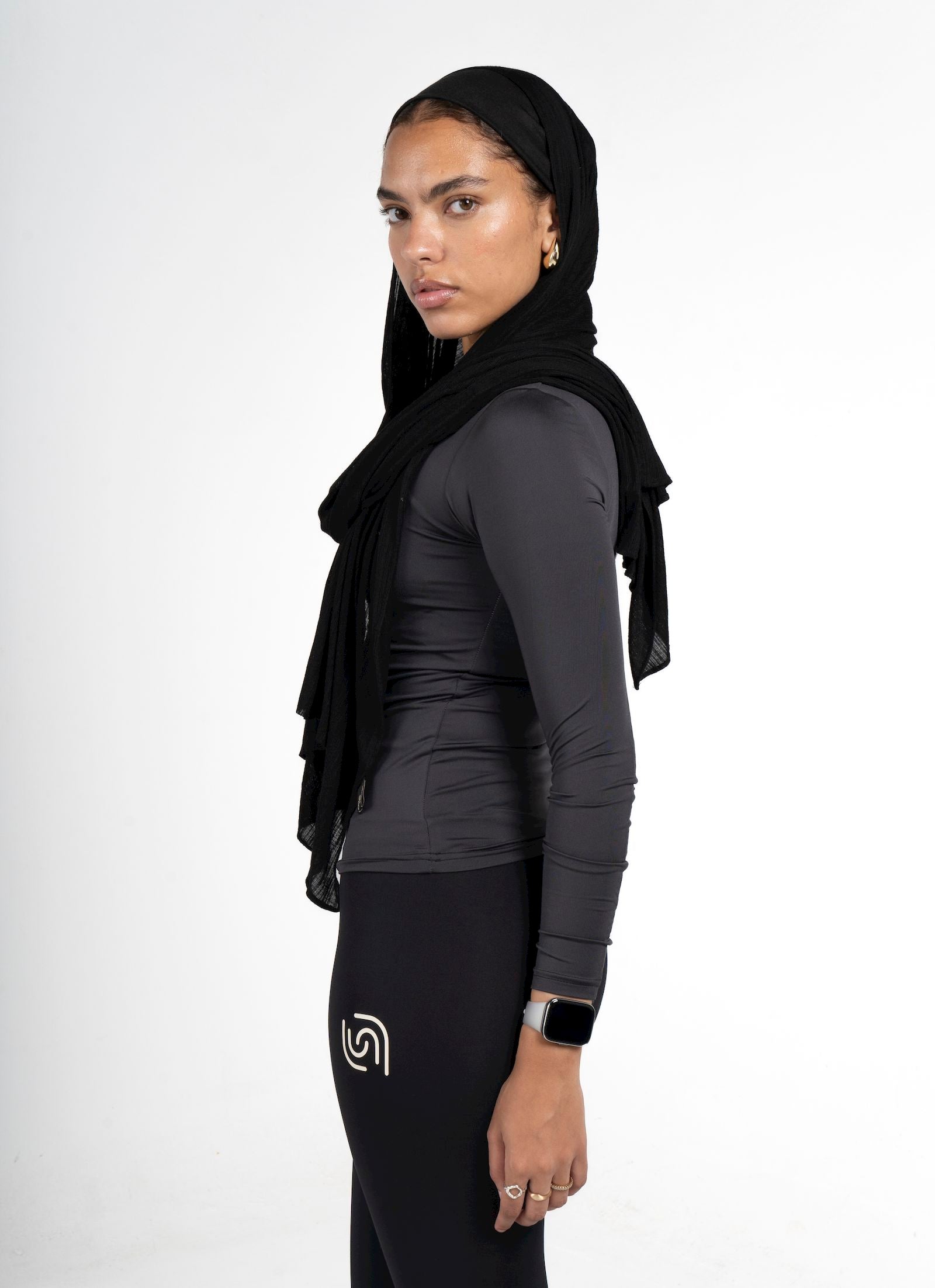 Boat Neck Long Sleeve Top