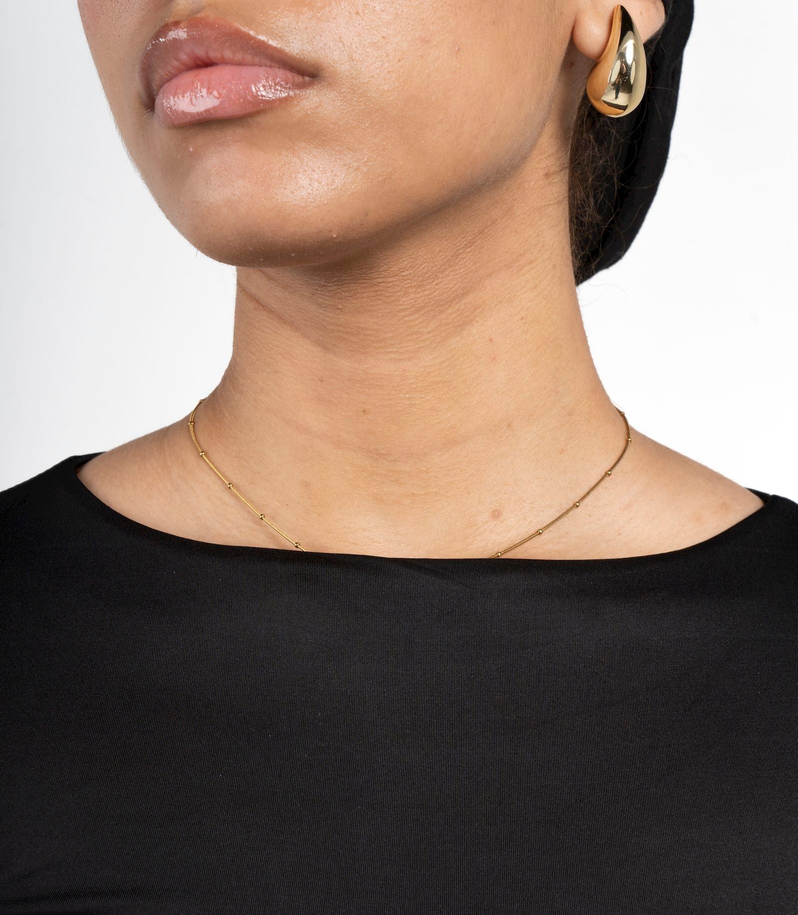 Boat Neck Long Sleeve Top