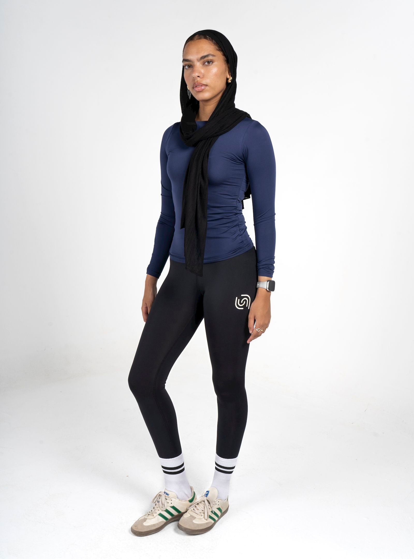 Boat Neck Long Sleeve Top
