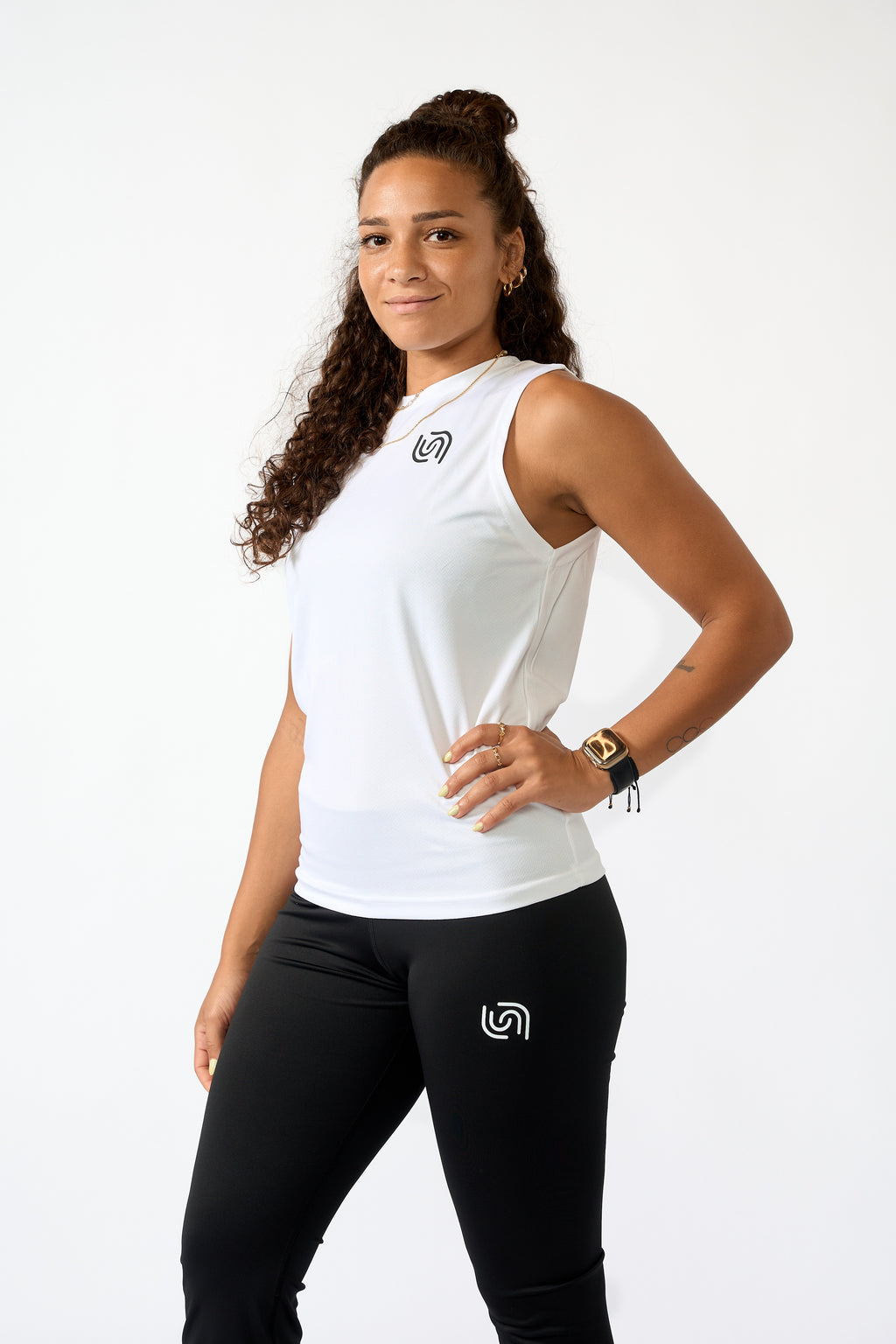 Essential  Sleeveless Top - White