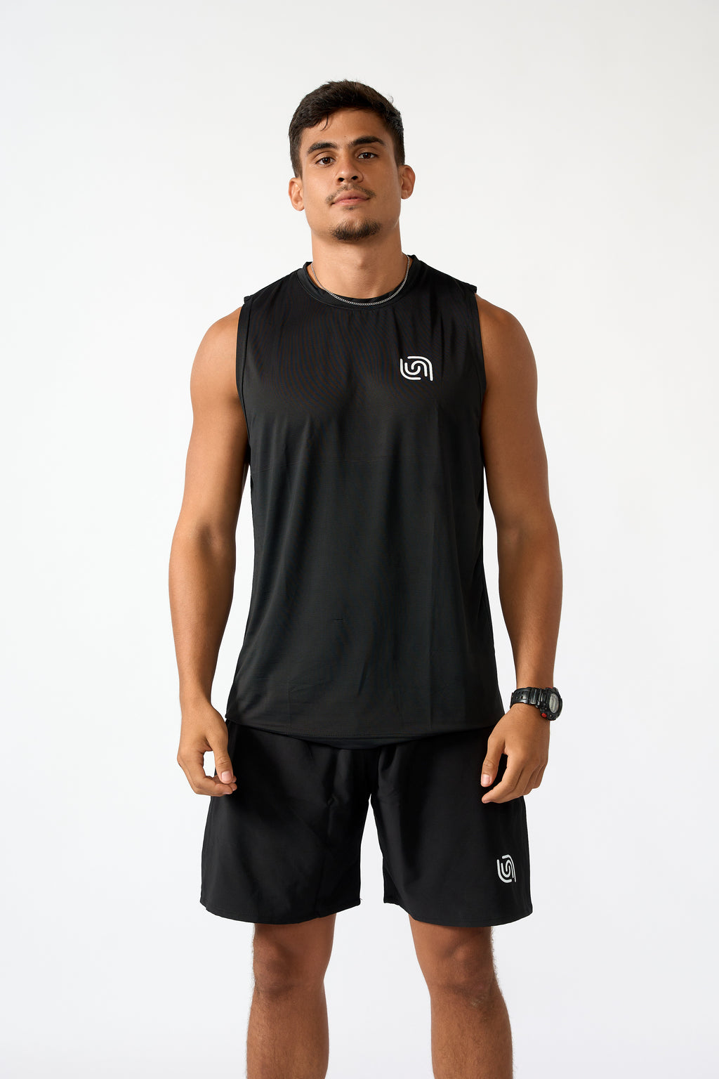 Essential Sleeveless Top - Black