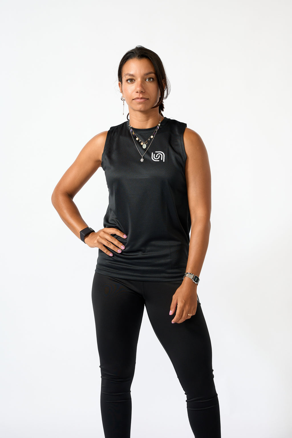 Essential  Sleeveless Top - Black