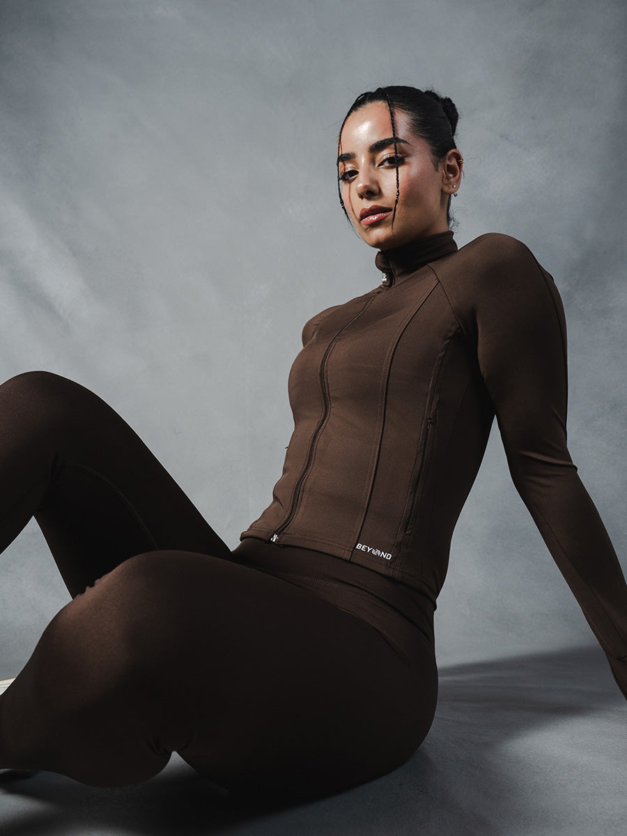 Compression Jacket - Brown