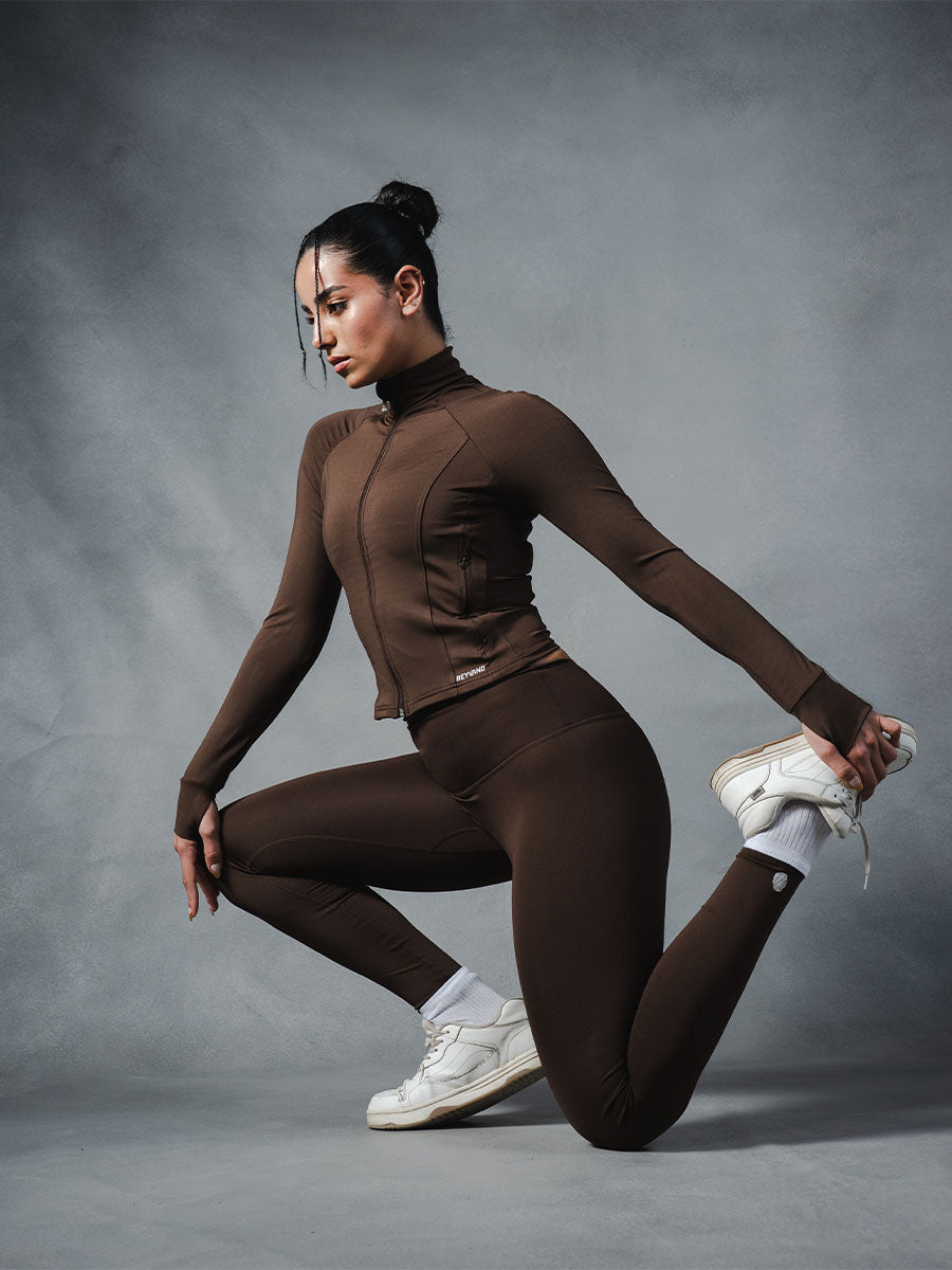 Compression Jacket - Brown