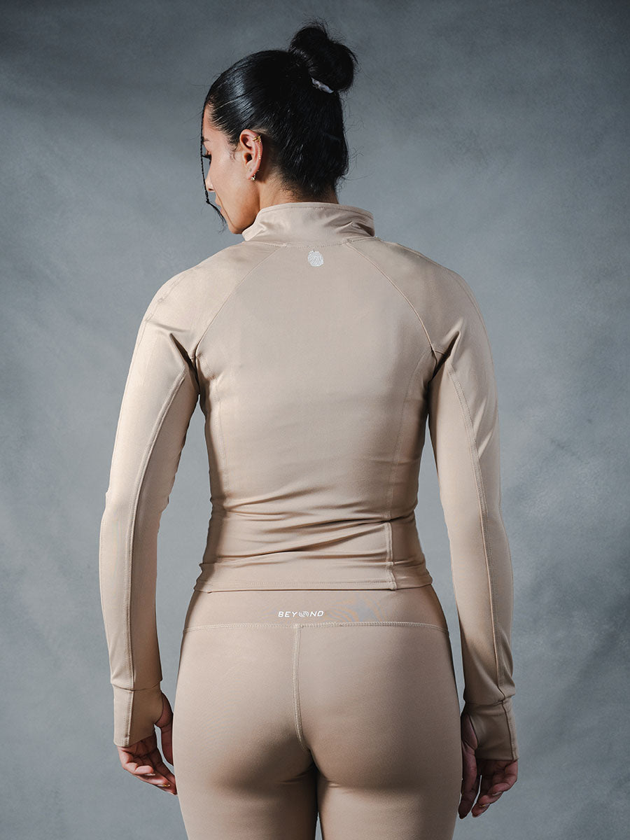 Compression Jacket -  Beige