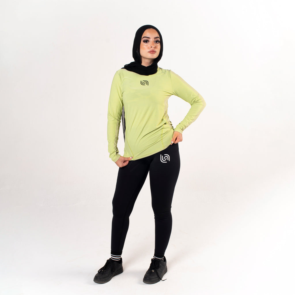 Women's Crew Neck Long Sleeve Top