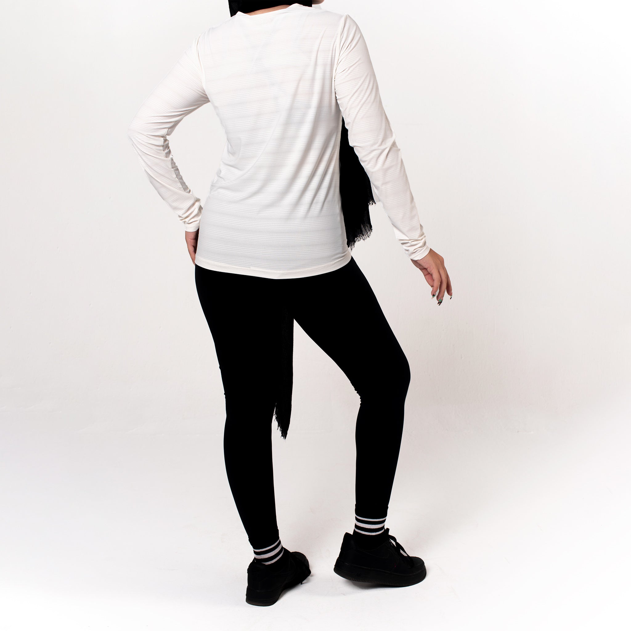 Women's Crew Neck Long Sleeve Top