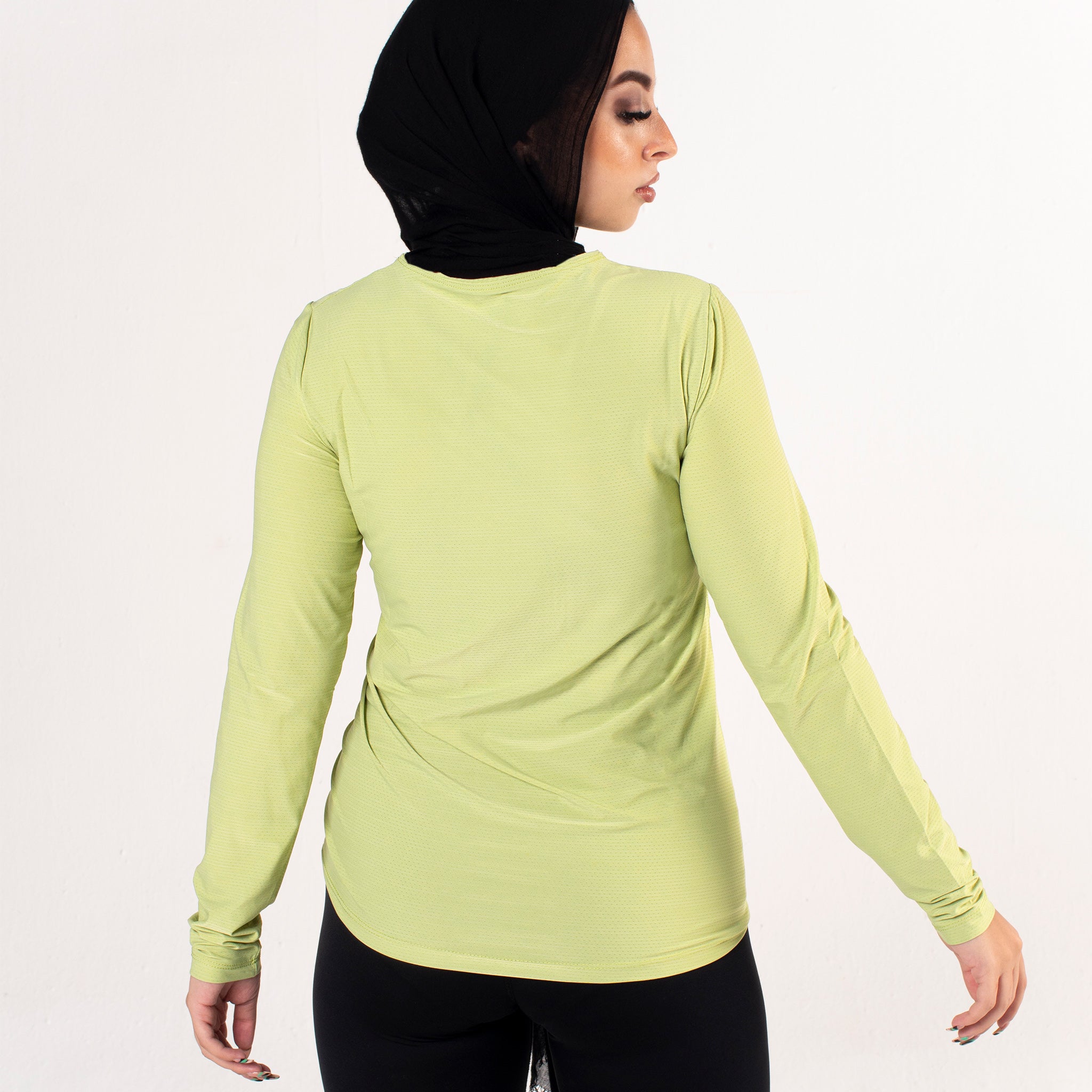 Women's Crew Neck Long Sleeve Top