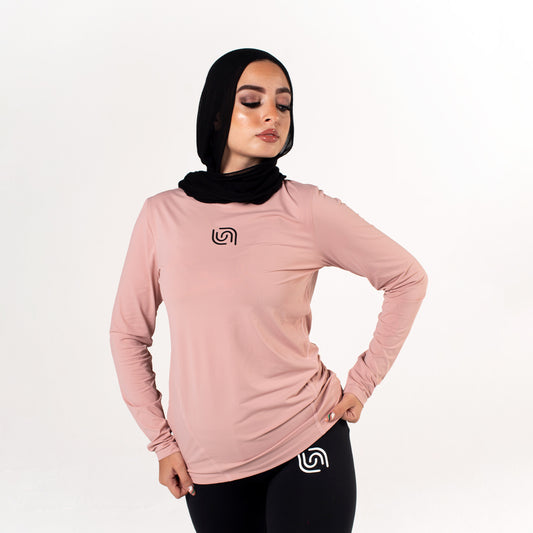 Women's Crew Neck Long Sleeve Top