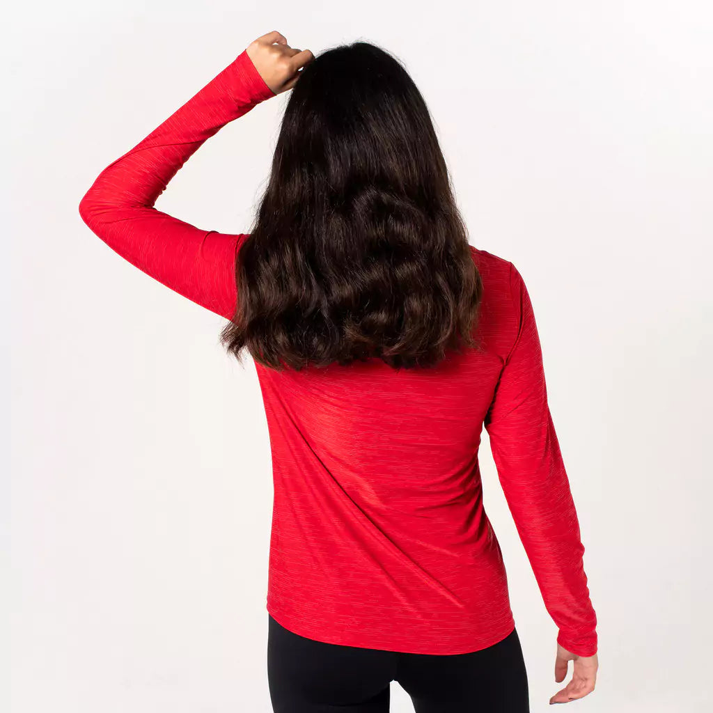 Women's Crew Neck Long Sleeve Top